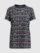 Чёрная футболка MAX MARA: фото - Invogue