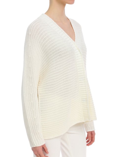 Молочний кардиган MARC CAIN : фото 5 - Invogue