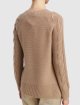 Бежевый свитер MAX MARA: фото 3 - Invogue