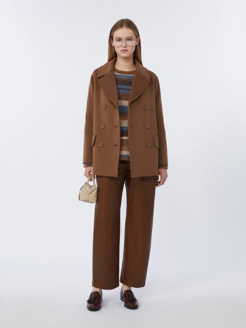 Светр у смужку MAX MARA з альпаки та вовни: фото 1 - Invogue