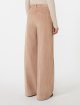Кремовые брюки WEEKEND MAX MARA из хлопка: фото 3 - Invogue