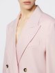 Рожевий жакет MAX MARA з вовни, мохеру та шовку: фото 4 - Invogue