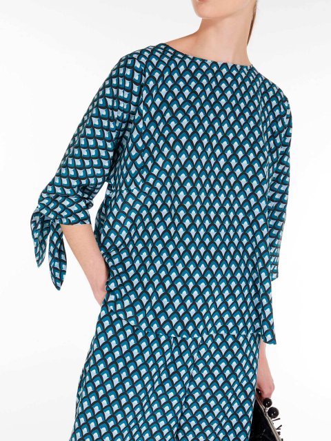 Синя сорочка WEEKEND MAX MARA : фото 3 - Invogue