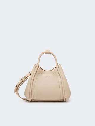 Біла сумка MAX MARA з м'якої шкіри: фото 3 - Invogue