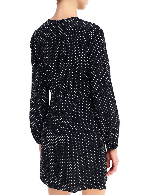 Чёрное платье THEORY: фото 4 - Invogue