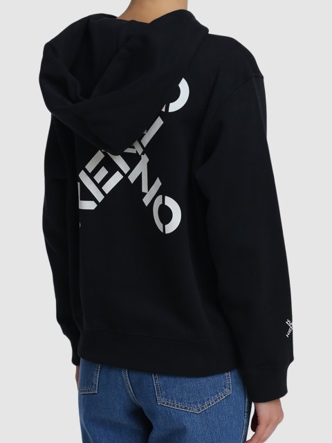 Чёрная куртка KENZO: фото 4 - Invogue
