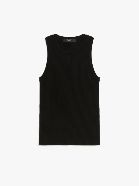 Чорна майка WEEKEND MAX MARA : фото - Invogue