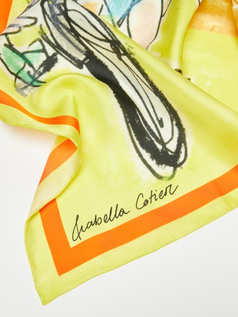 Жовтий шарф MAX&CO : фото - Invogue