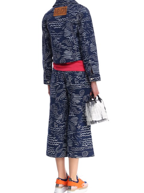 Синя куртка KENZO : фото 4 - Invogue