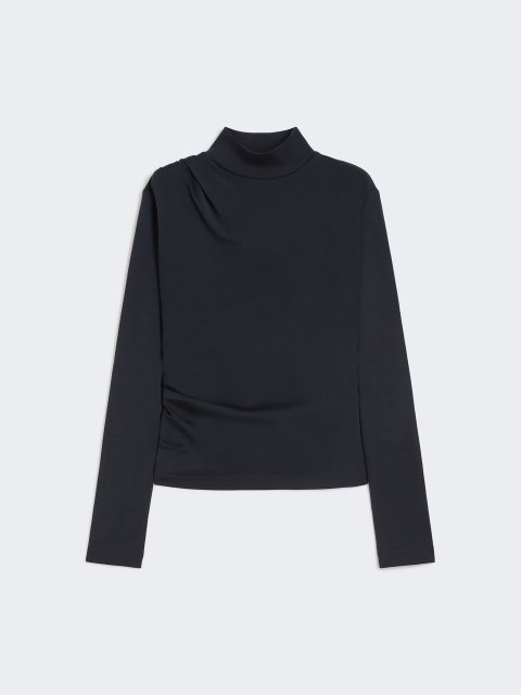 Тёмно-синий гольф MAX MARA из шерсти: фото - Invogue
