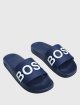 Сині шльопанці BOSS : фото 1 - Invogue