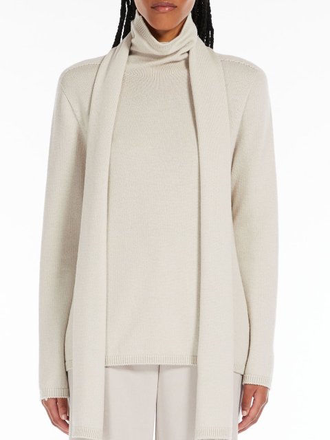 Кремовий светр MAX MARA : фото 1 - Invogue