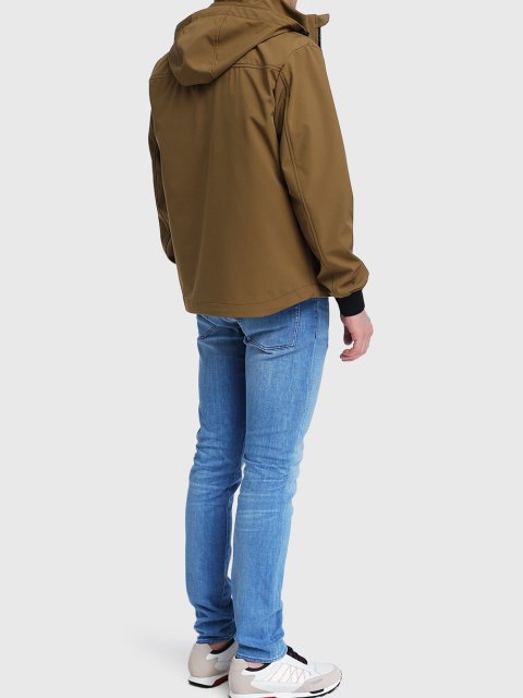 Бежевая куртка BOSS: фото 2 - Invogue