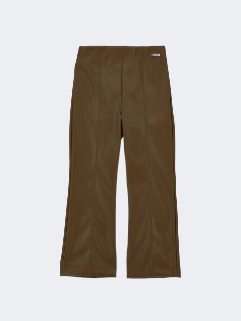 Темно-коричневые леггинсы MONNALISA : фото - Invogue