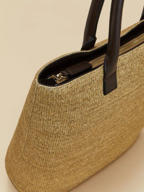 Бежевая сумка MARINA RINALDI: фото 1 - Invogue