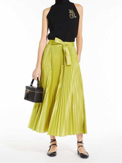 Жовта спідниця MAX MARA : фото 3 - Invogue