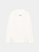 Белый джемпер MM6 Maison Margiela из хлопка: фото - Invogue