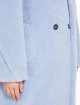 Блакитне пальто Teddy oversize Max Mara з бленду альпаки та шовку: фото 4 - Invogue