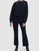 Тёмно-синие брюки SPORTMAX: фото 1 - Invogue