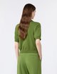 Зелений светр Weekend Max Mara з бавовни: фото 3 - Invogue