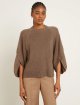 Коричневий светр MAX MARA з вовни та кашеміру: фото 2 - Invogue