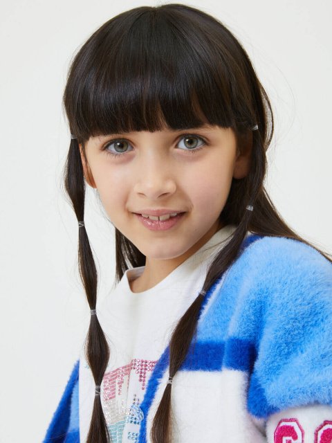 Белый джемпер MONNALISA: фото 4 - Invogue