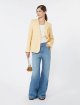 Жовтий жакет Weekend Max Mara з чистого льону: фото 1 - Invogue