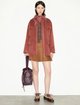 Коричневая рубашка в клетку Max&Co из вискозы: фото 2 - Invogue
