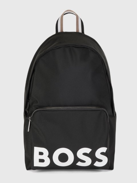 Чёрный рюкзак BOSS: фото - Invogue