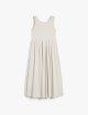 Кремова сукня Max Mara з попліну: фото - Invogue