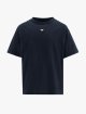 Темно-синя футболка EMPORIO ARMANI KIDS з логотипом: фото - Invogue