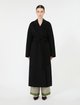 Чёрное пальто Max Mara из шерсти: фото 1 - Invogue