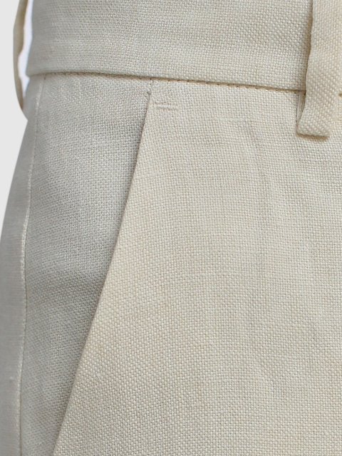 Молочные брюки WEEKEND MAX MARA: фото 5 - Invogue