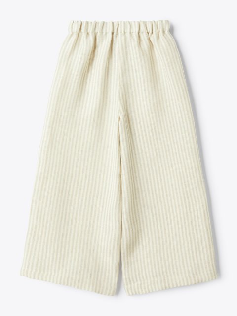 Бежеві штани IL GUFO лляні: фото 2 - Invogue