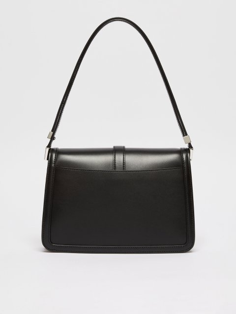 Черная сумочка Max Mara кожаная: фото 3 - Invogue