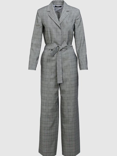 Тёмно-серый комбинезон WEEKEND MAX MARA: фото - Invogue