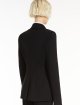 Двобортний чорний жакет SPORTMAX: фото 2 - Invogue