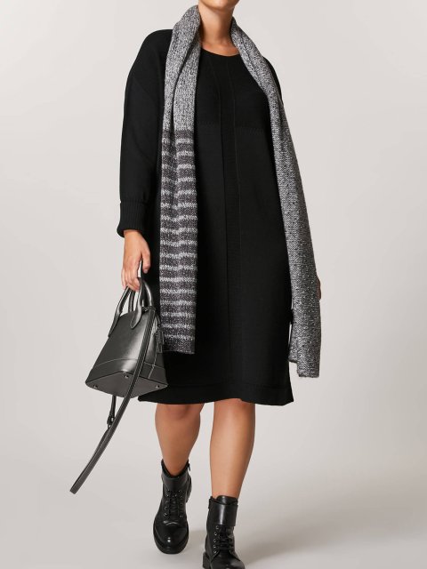 Сірий шарф PERSONA : фото 3 - Invogue