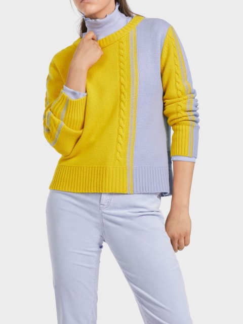 Жовтий светр MARC CAIN : фото 4 - Invogue