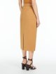 Світло-коричнева спідниця міді Max Mara: фото 2 - Invogue