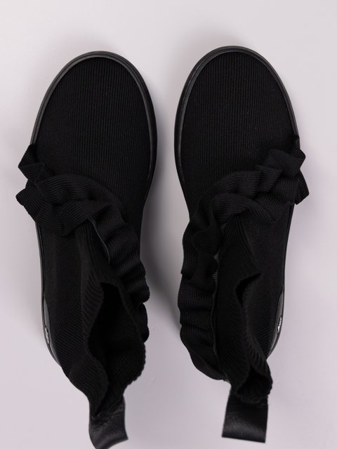 Чорні кеди FLORENS : фото 2 - Invogue