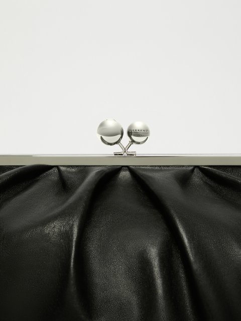 Черная сумка Pasticcino Weekend MaxMara из кожи: фото 5 - Invogue