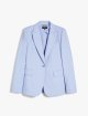Блакитний жакет Weekend Max Mara з льону: фото - Invogue