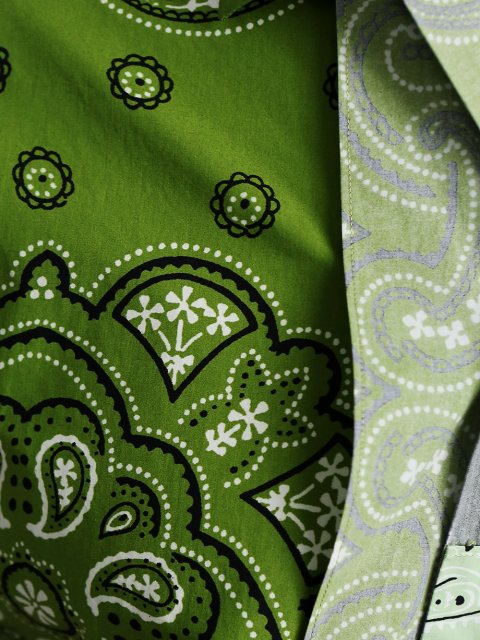 Зелёная рубашка KENZO: фото 5 - Invogue