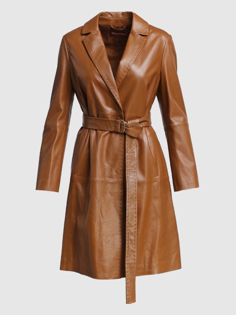 Коричневое пальто MAX MARA: фото - Invogue