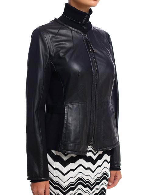 Чорна куртка MARC CAIN : фото 5 - Invogue