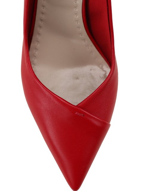 Красные туфли Max Mara Accessories: фото 6 - Invogue