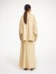 Бежева блуза BY MALENE BIRGER атласна: фото 3 - Invogue