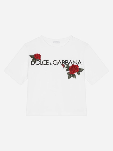 Біла футболка DOLCE&GABBANA KIDS : фото - Invogue