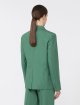 Зелений жакет Weekend Max Mara з бавовни та льону: фото 3 - Invogue